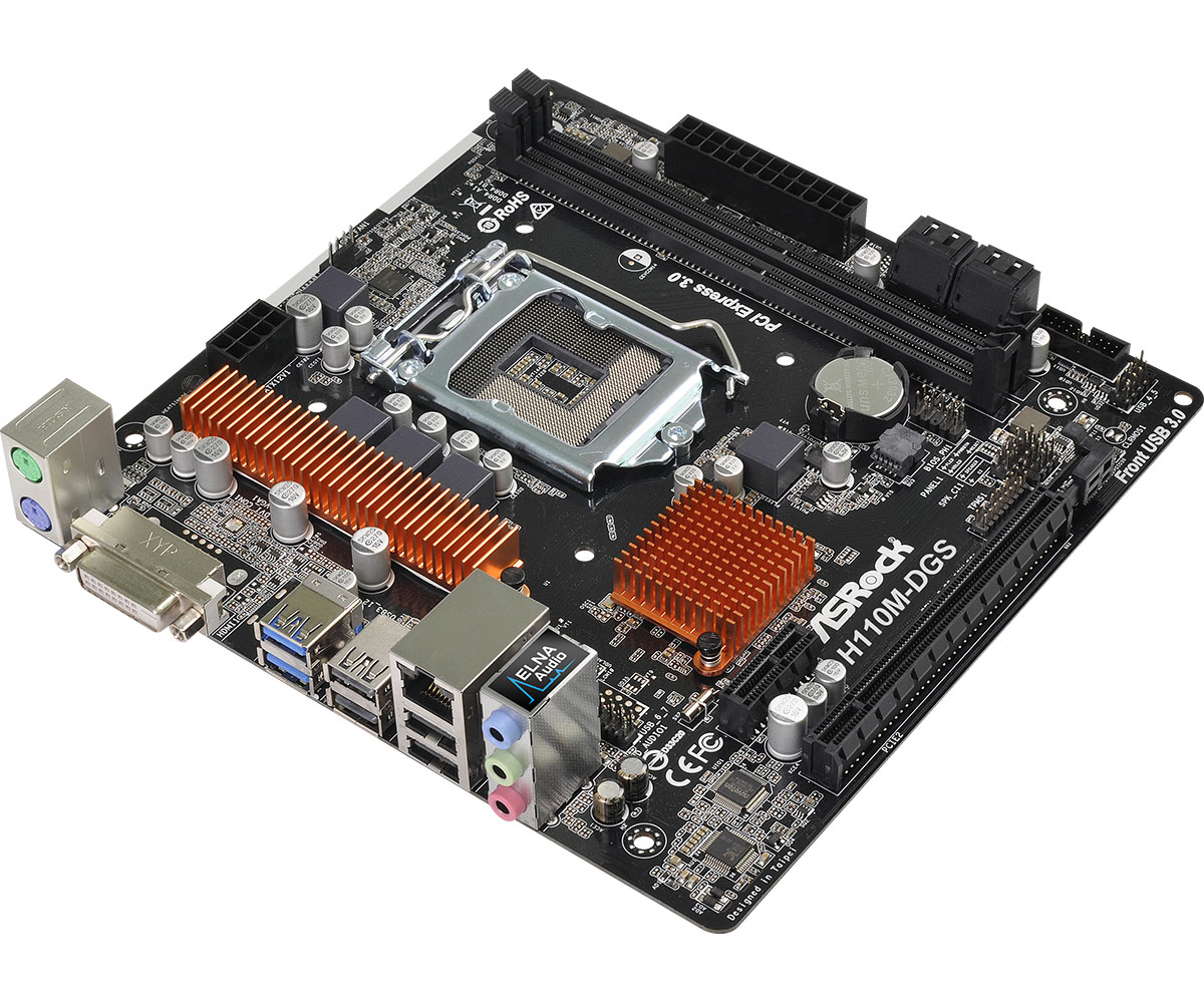 Asrock h110m dvs разгон